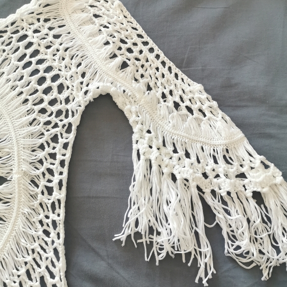NWT Crochet Bikini CoverUp size 4-6 Small - Picture 4 of 6